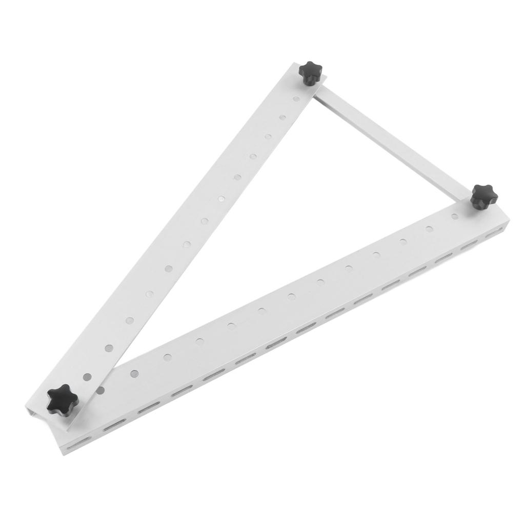 22in Foldable Solar Mounts Adjustable Aluminum Alloy Solar Tripod Brackets for Below 100W PV Panel