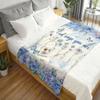 New Arrivals: A Single Christian Women'S Baptism Blanket Featuring a Floral And Butterfly Design with Uplifting Scripture