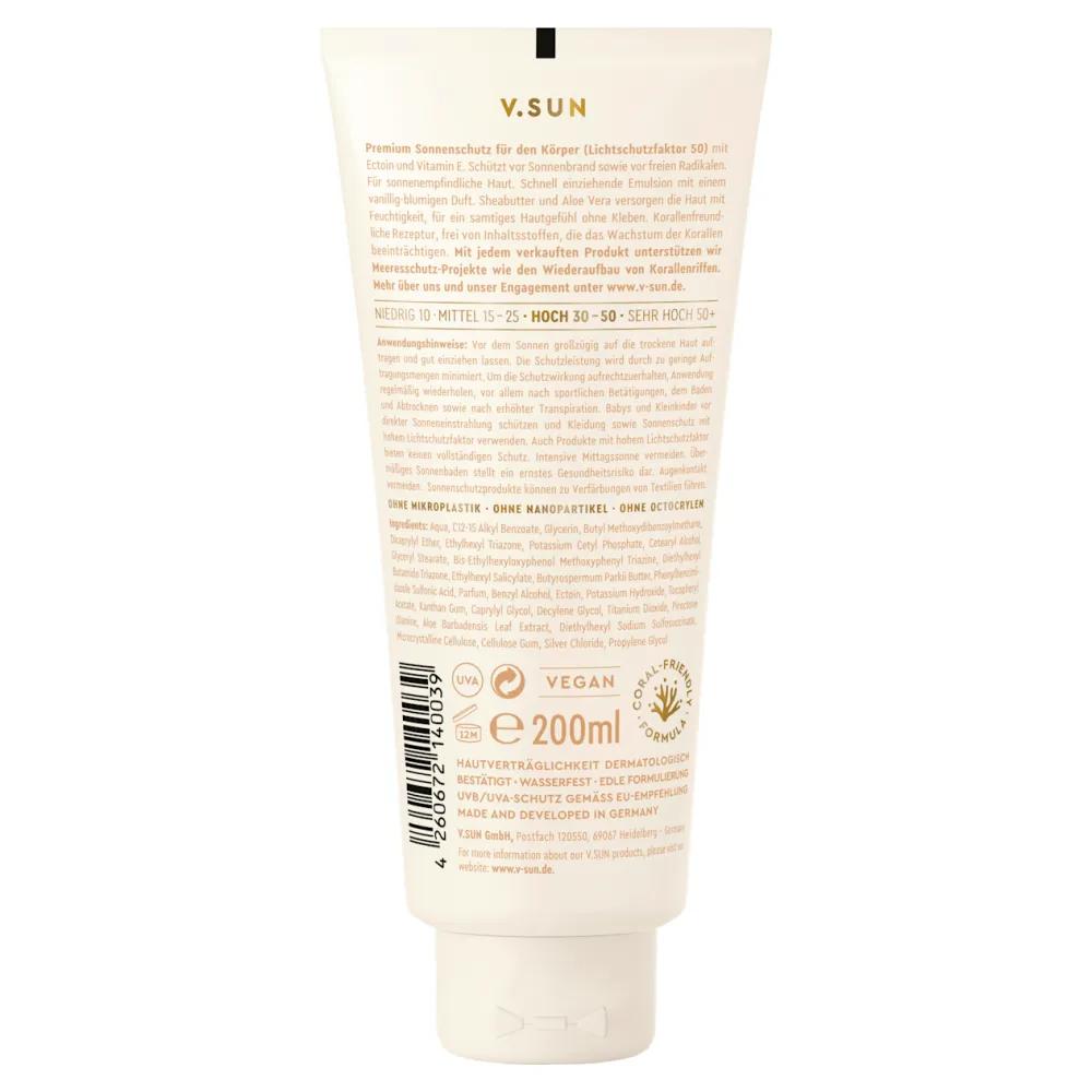 V.SUN Sonnenmilch Hello Sunshine LSF 50, 200ml