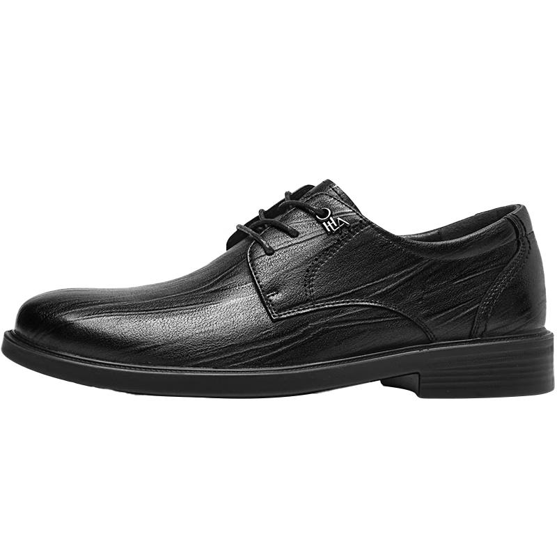 HLA Men s Fashion Business Casual Derby Leather Shoes 40