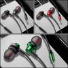 3.5mm Earbud In Ear Headphones Bass Drivens In Ear Headphones with Control 3.5mm Earphones Comfortable Earbud Present