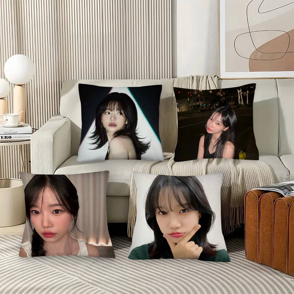 1Pc Cute 22-J-Jo Y-Yuri Pillow Case Fashion Square Pillowcase Bedroom Sofa Room Ins Decoration Leisure