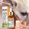 Dog Ear Cleaning Solution 50ml Soothing Ear Cleaner For Cat Wax And Odor Remover Pet Care Liquid Grooming Supplies With 10
