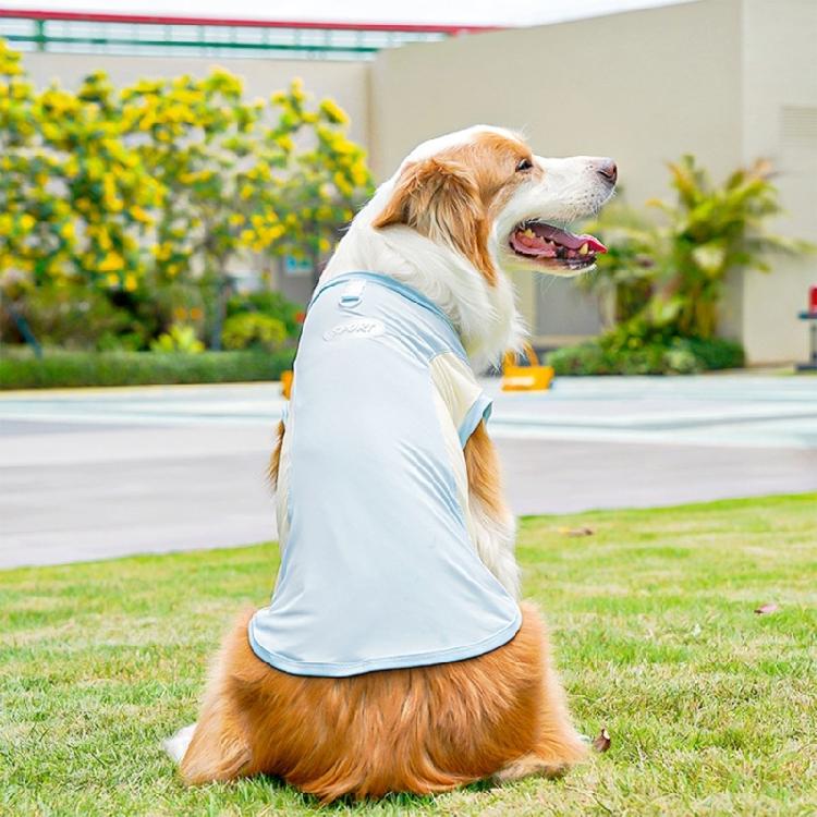 Cooling Pet Vest For Dog Cats Breathable Polyester Loose Fit Pet Clothing for Pet Outdoor Activity All Breeds Wear