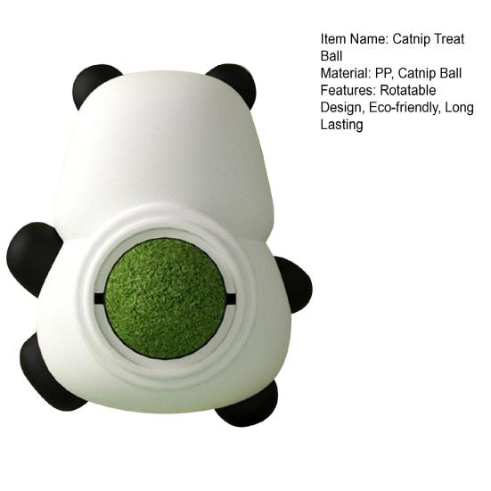 1/2/3Pcs Catnip Treat Ball Set Wall Mounted Cat Chew Toy Eco-friendly Rotating Wall Snack Cat Teeth Care Catnip Balls