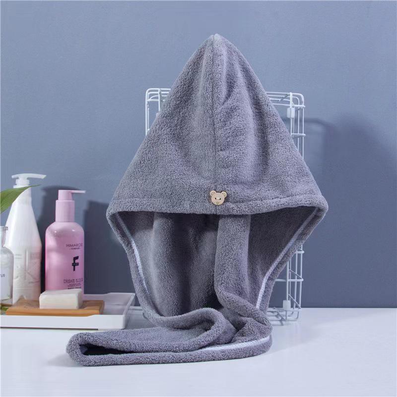 Hochdichter Korallenfleece-Haarwickel - Super saugfähiges & schnell trocknendes Handtuch für Damen
