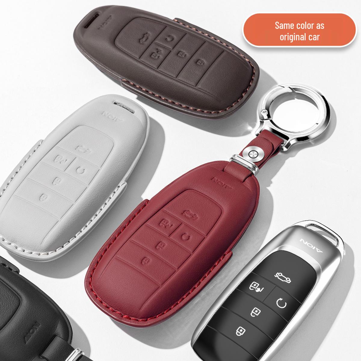 Avatr 07/06/12/11 Key Case: Genuine Leather Protective Shell for 2025 Model