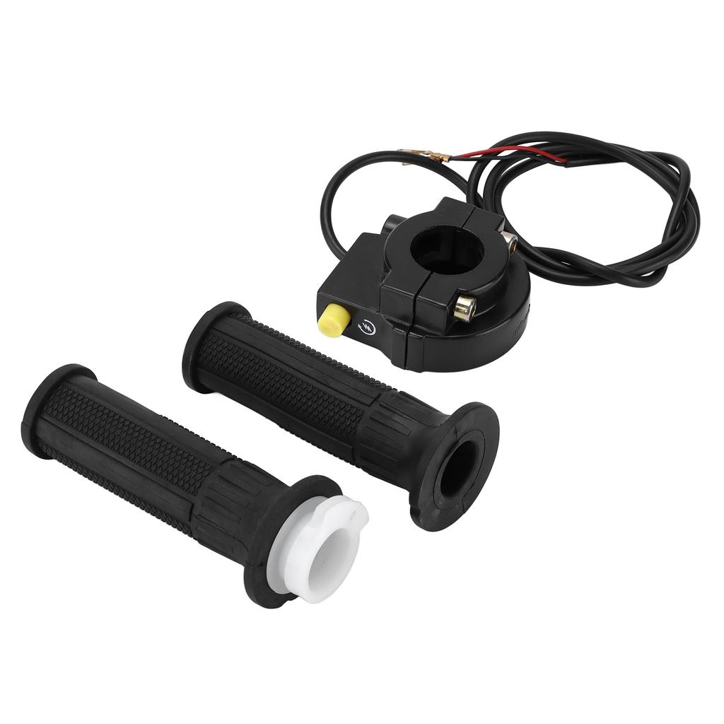0.87in Throttle Grip Assembly with Engine Kill Switch for 33cc 49cc 60cc 69cc 80cc Motorized Bicycle Push Bike