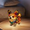 Animal Table Lamps LED Animal Bedside Table Lamps Night Lighting Vintage Design Sculpture for Desk Nursery Living Bedroom