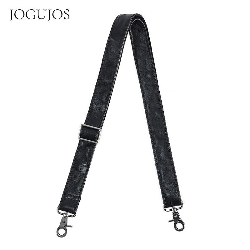 New Leather Shoulder Strap Bag Wearing One Shoulder Messenger Bag Strap Bag Strap Adjustable Black Bag Shoulder Strap