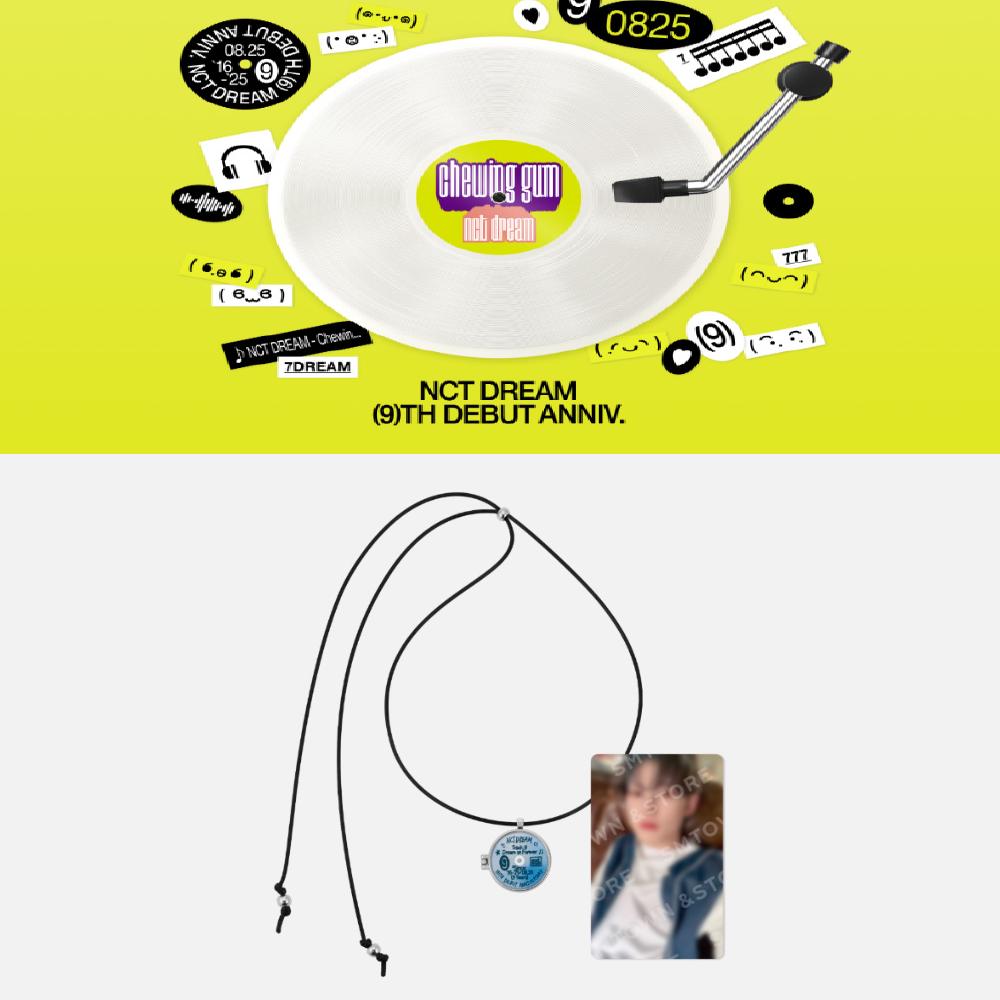 Pre-order NCT DREAM 9th Anniversary CD Locket Necklace Set