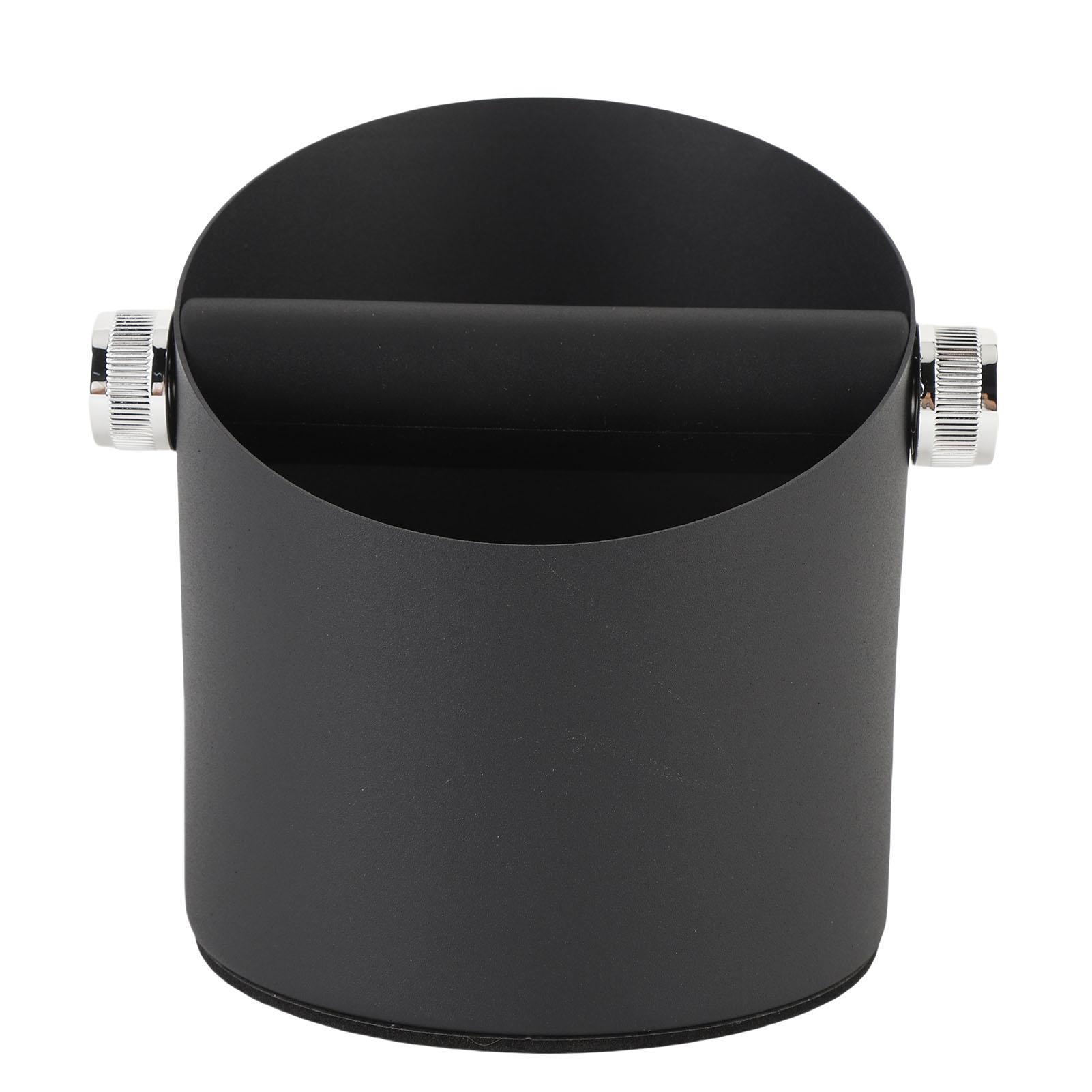 

Маленький кофейный нок-бокс Контейнер для кофейной гущи из углеродистой стали Мусорное ведро для дома Белый чёрный