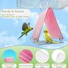 Bird Nest with Removable Pad, Parrot Hammock for Cockatiels Conures - Hanging Cage Bed Tent Waterproof, Chew-Proof, Easy Clean & Anti-Sag Design for
