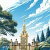 Moscow State University World Architecture Model Building Blocks Small Particle Assemble Bricks Children Educational Toys 875PCS