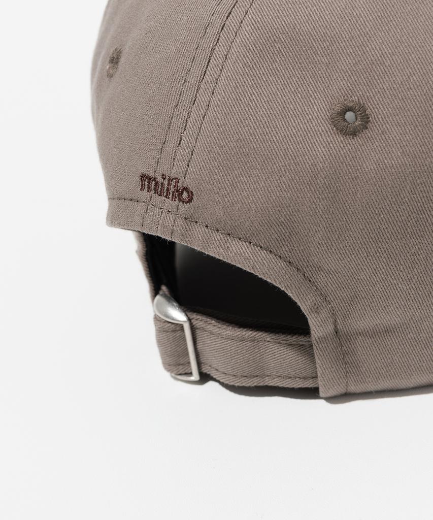 MILLO ARCHIVE Holiday Signature Ball Cap [Mocha Brown]