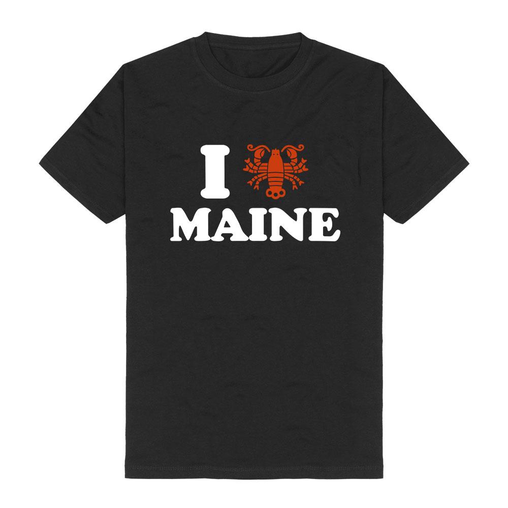 TV Series Reacher 2026 Unisex Short Sleeve T‑Shirt I Love Maine Lobster Graphic Print Tees Casual O‑Neck Loose Tops Men Women