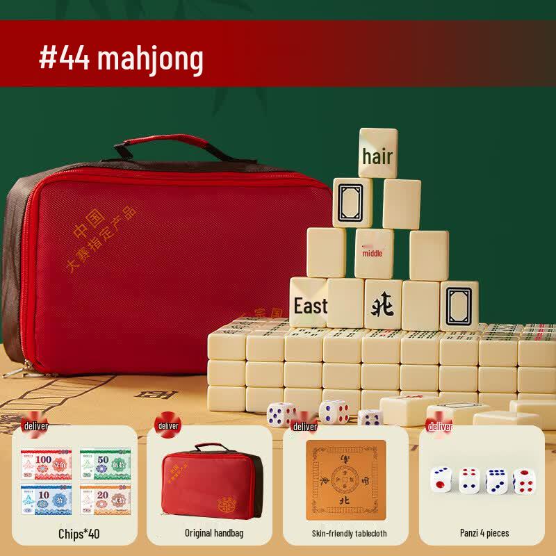 Wen Niu Elfenbein Mahjongsteine