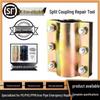 Steel Plate PVC Quick Repair Coupling for Pipe Leaks - PPR, PE Pipe Stopper and Clamping Connector