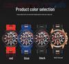 Sanda Three-Eye Six-Needle Men's Quartz Watch - Waterproof, Calendar Feature, Hot Seller On Douyin Live, Simple Design