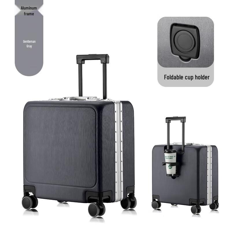 Hengyuanxiang HYX8077 Aluminum Frame Luggage