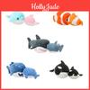 Kepelon Ocean Animal Plush Toy Cute Clown Fish Shark And Dolphin Stuffed Animals For Kids Vibrating And Huggable!