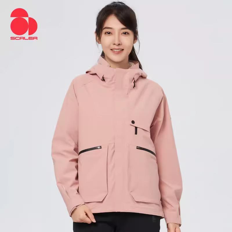 Skl Unisex Two-Layer Windproof Hiking Jacket F2604386