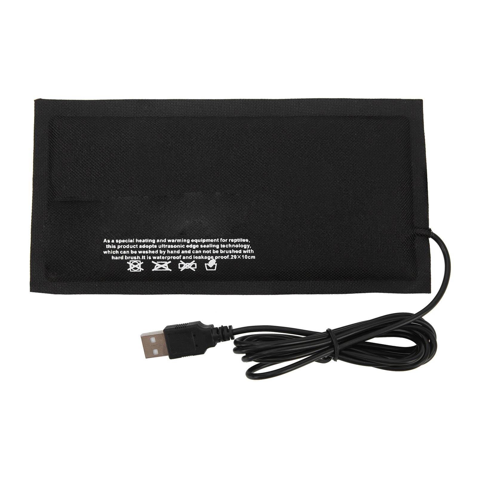 Reptile USB Heat Pad Constant Temperature Without Switch Adjustable Temperature Heating Mat for Turtle Small Animals