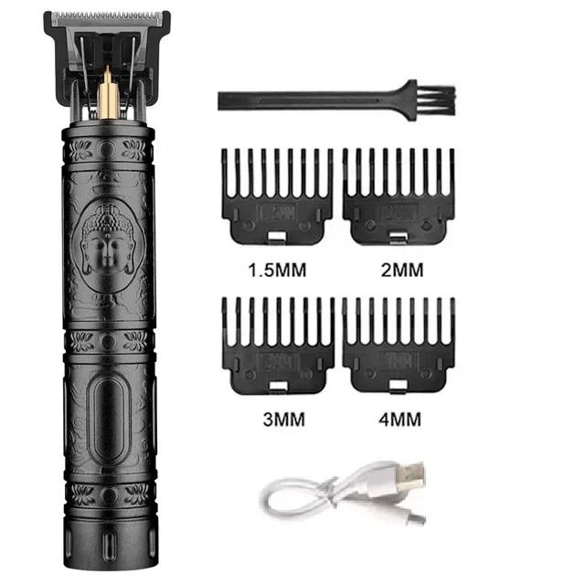 Hot Sale Vintage T9 Electric Cordless Hair Cutting Machine Professional Hair Barber Trimmer For Men Clipper Shaver Beard Lighter