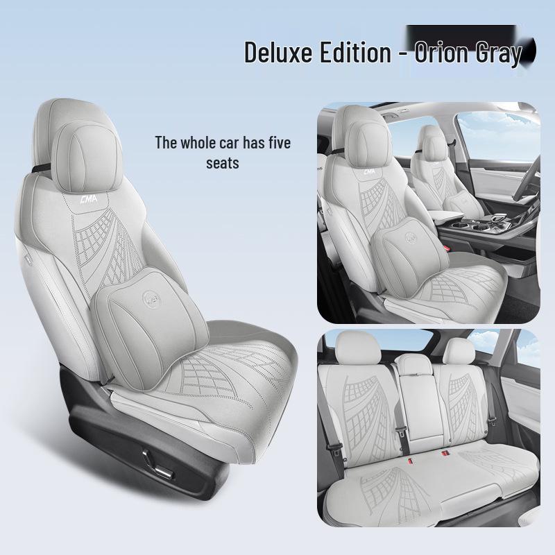 New Model Boyue L Car Seat Cushion, Semi-Enclosed Saddle Pad, Four Seasons, for Five-Seat Cars