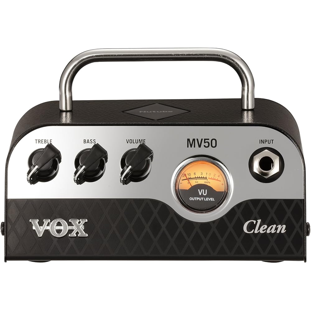 Vox Nutube Equipped Ultra-compact Head Amplifier for Guitars, MV50 Clean, Surprisingly Lightweigh...