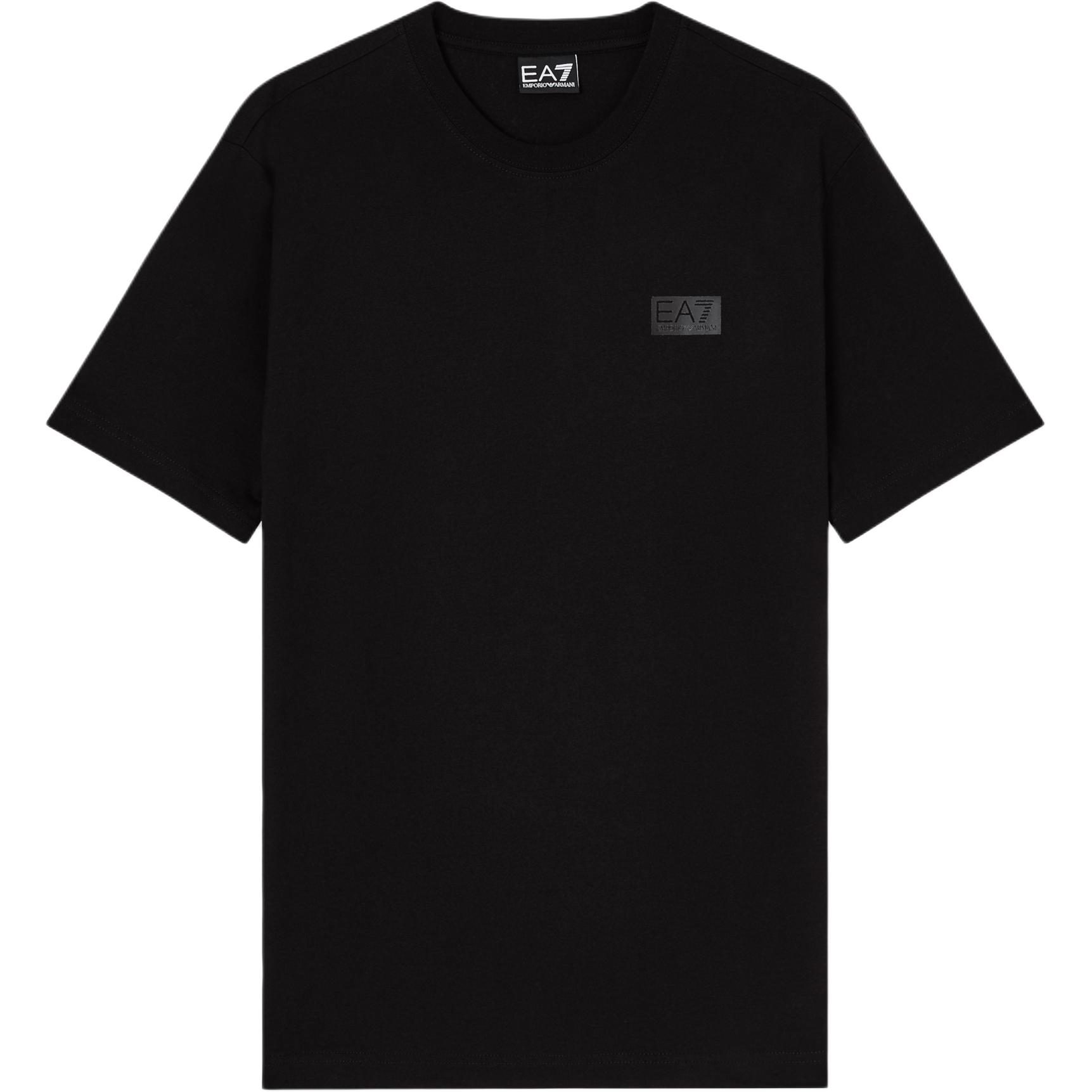 

Emporio Armani EA7 Round Neck Short Sleeve Pullover Solid T-Shirt Men Tops 7M001487-AF17789-UC001 S