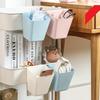 2pcs Hanging Desk Organizer Multifunctional Hanging Storage Organizer for Dorm Desk Bathroom Mini Storage Pen Holder Storage Box