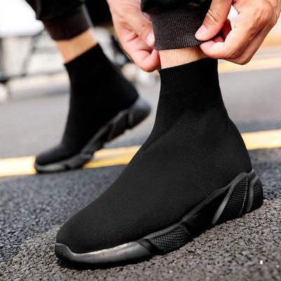 Ankle Boot Frauen Socken Schuhe Weibliche Turnschuhe Casual Elastizität Keil Plattform Schuhe Mujer Weiche Sohle