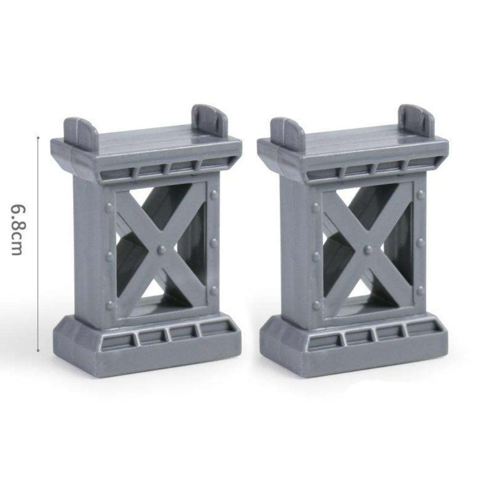 New Wooden Train Track Adapter Rail Building Block Connector Compatible All Brand Wood Railway Wooden Train Track Accessories
