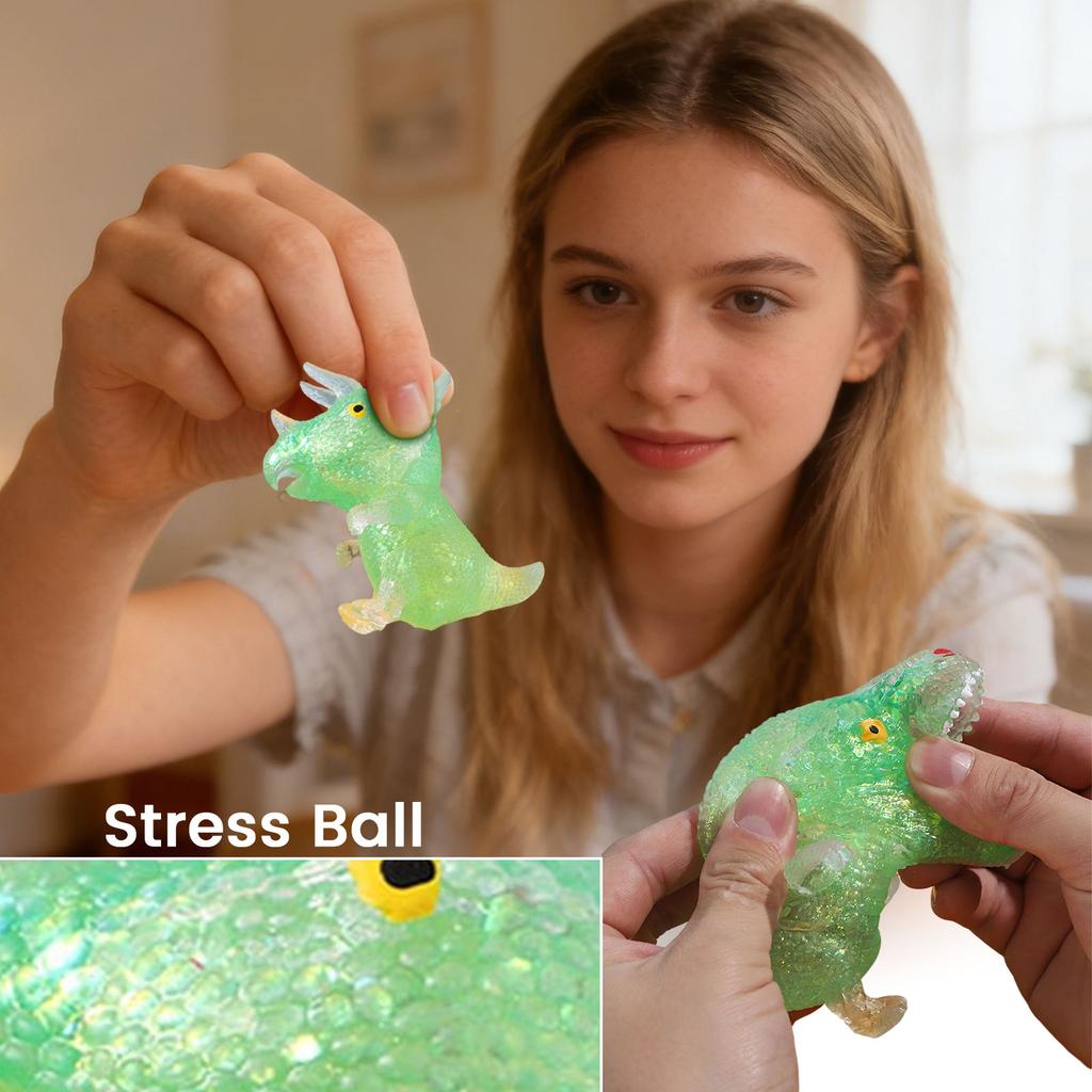 Dinosaur Stress-relieving Toy, Cute Stress-relieving Toy, A Therapeutic Gift.