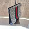 [Usato] Pochette in Tela GG Supreme con Striscia Logo Vintage e Web - Buono #10NIP2Z