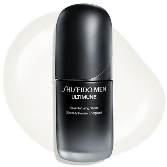 Shiseido Men Serum Mens Ultimune Power Infusing 50mL Main Body Designed Skin High-Performance Anti-Aging Care Citrus Bamboo Green Fragrance