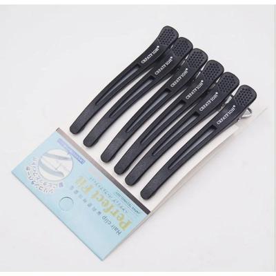 6Pcs Alligator Hair Clips Hairdressing Clamps Claws Section Clips Barber Crocodile Hairpin Salon Styling Tools Hair Accessories