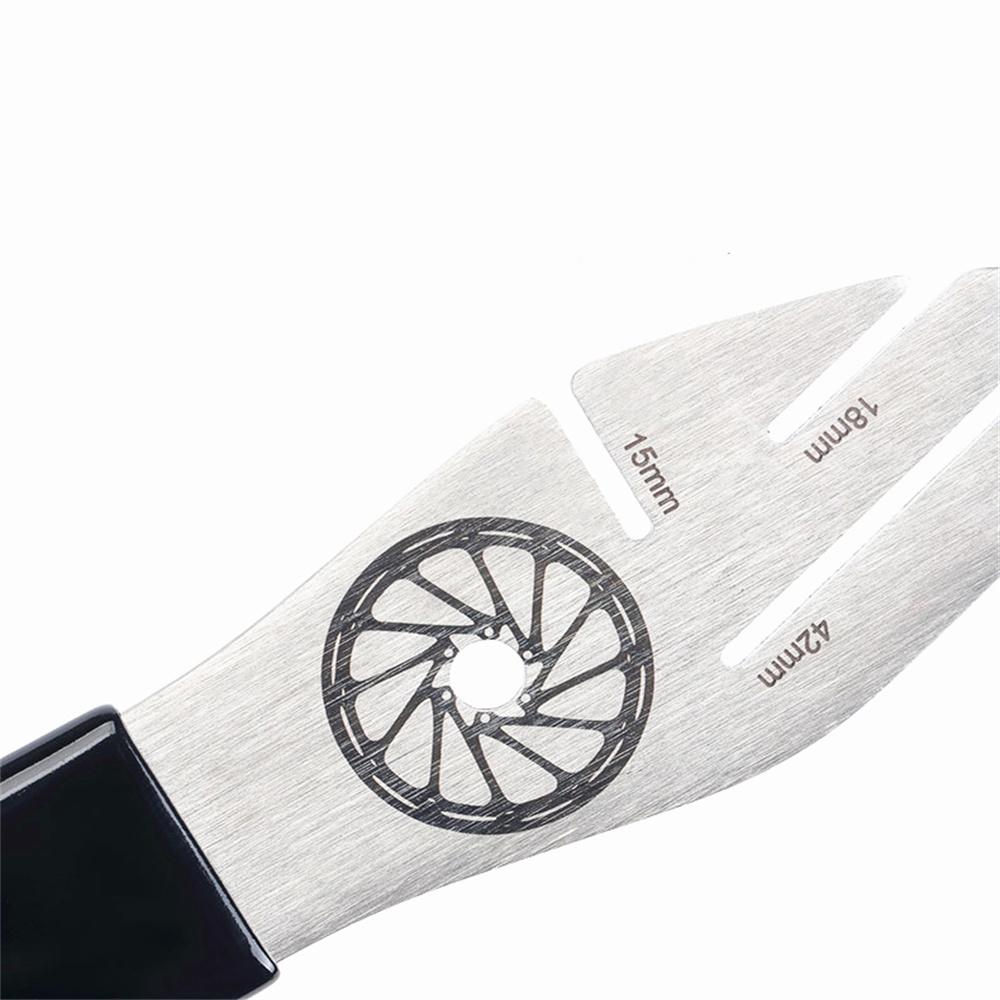 Brake Disc Rotor Alignment Truing Tool Fork Brake Disc Adjuster Stainless Steel