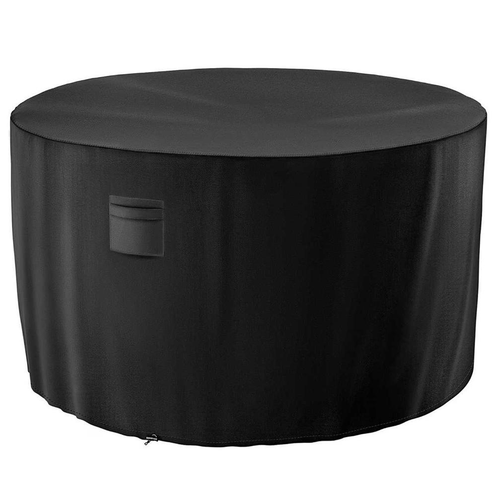 Round Furniture Cover Waterproof Cover Outdoor Garden Round Table Cover Furniture Cover Waterproof Furniture Cover