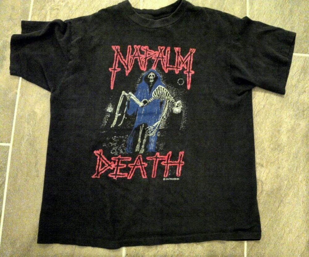 

SALE Remake Napalm death t shirt heavy metal band Unisex T-Shirt XXL