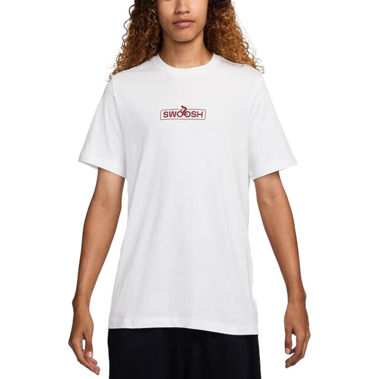 New Nike Club SS25 T Shirt Men's White HJ0731-100