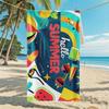 New, Double-sided Velvet Beach Towel, Support Surf Towel, Sports Towel.