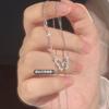 Autumn and winter versatile collarbone chain star necklace female niche design collarbone ins simple and cold accessories