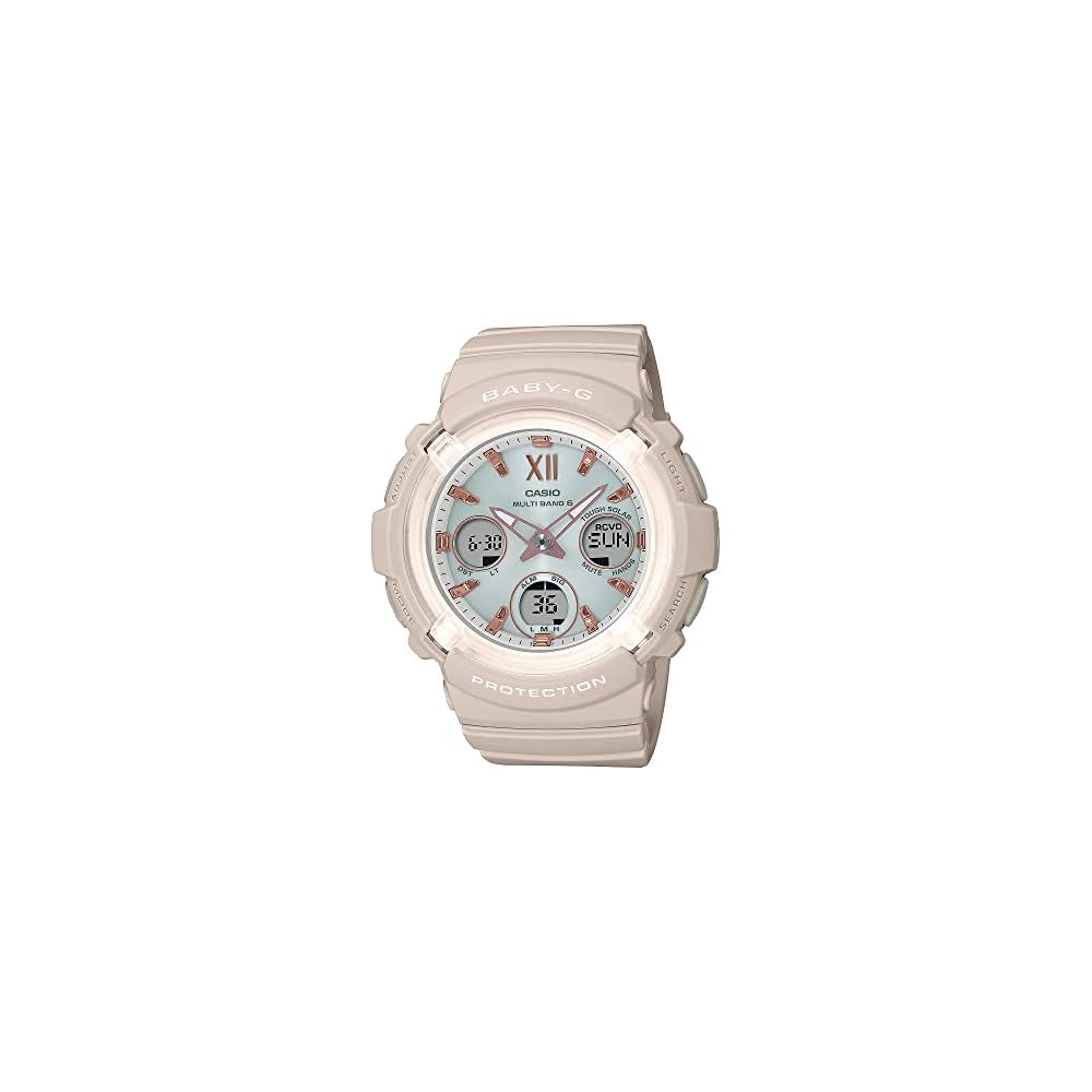 Casio Baby-G BGA-2800-4A2JF Women s Pink Beige Solar Radio Watch