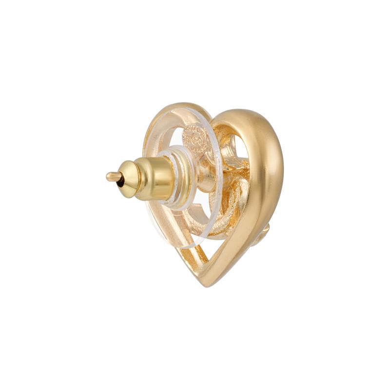 CHANEL [23 early spring new products] simple casual hollow love metal earrings for women