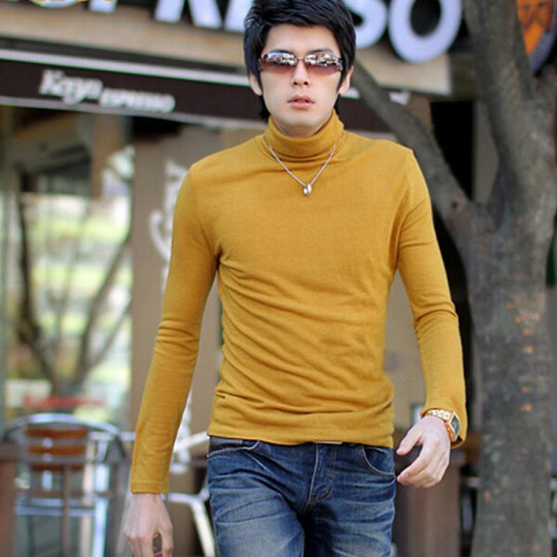 Mens Turtle Polo Neck Skivvy Turtleneck 