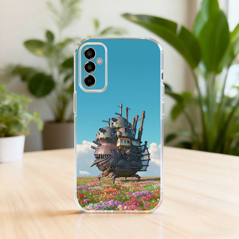 

Чехол для телефона Healing H-Howles M-Moving C-Castles-es для Samsung A10, 12, 20, 21S, 30, 31, 40, 50, 51, 52, 70, 71 Прозрачная крышка Samsung a50 30s 50s