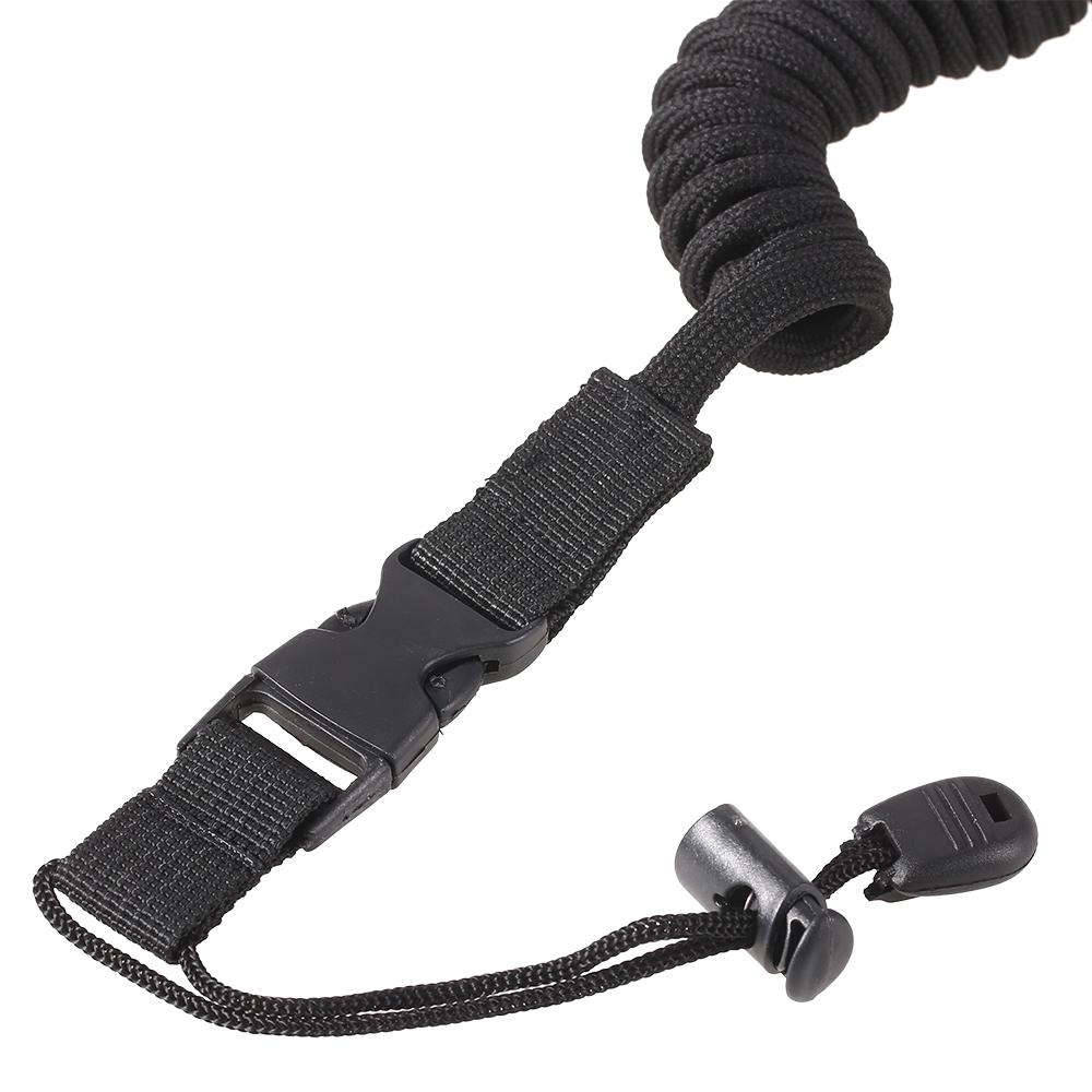 Elastic Paddle Leash Kayak Canoe Safety Fishing Rod Rowing Boats Coiled Lanyard Cord Tie Rope