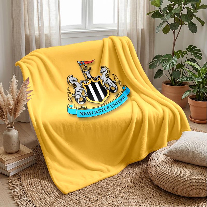 Newcastle United Theme blanket Soft Flannel Fleece Blanket Warm Lightweight Throw Blanket for Home Sofa Bed